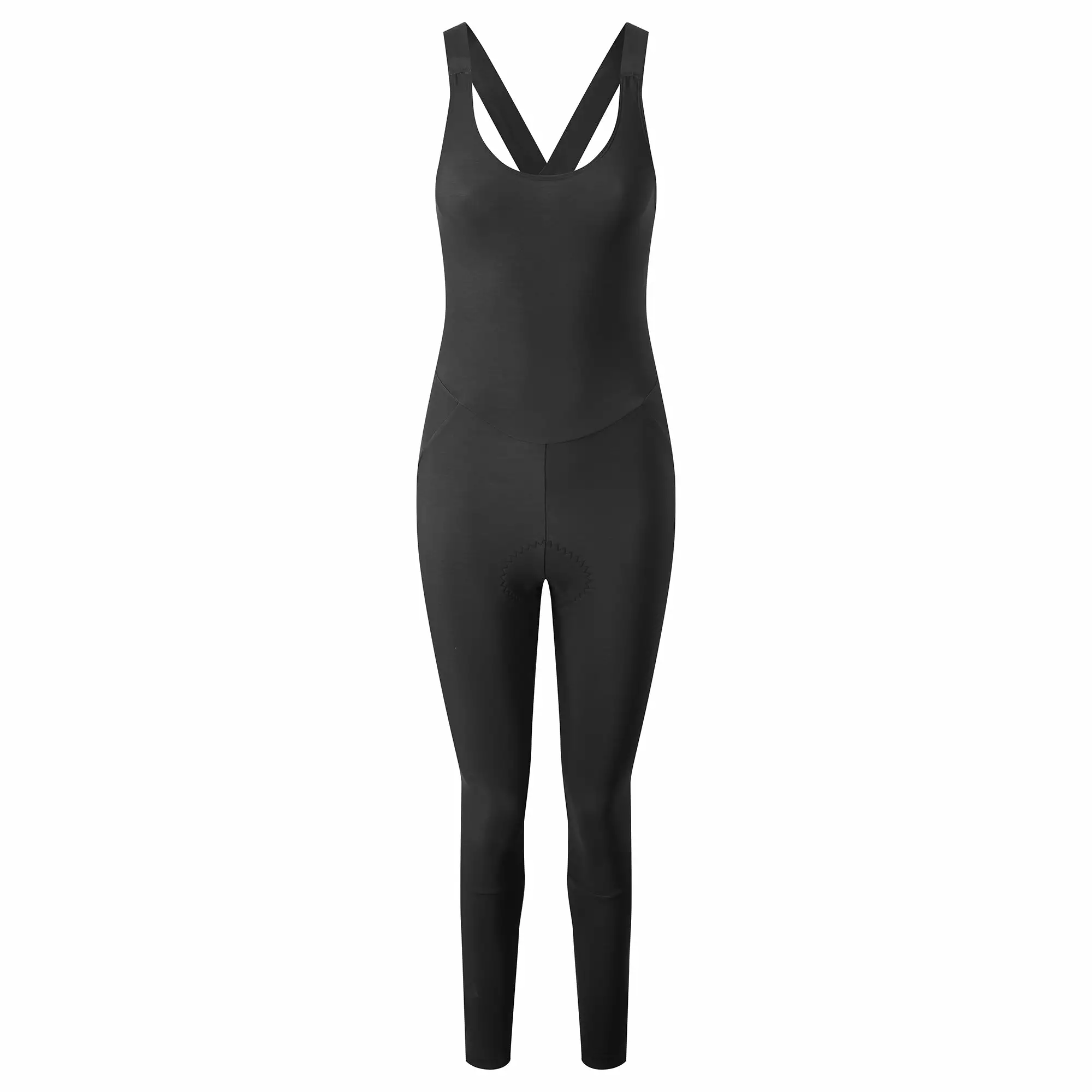 Moda Women's Thermal High Cut Bib Tight 1 Moda Women's Thermal High Cut Bib Tight