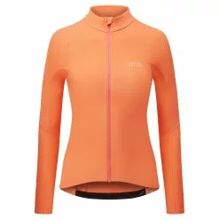 Aeron Lab Womens Thermal Jersey -Deals Areon Store dhb Aeron Lab Womens Thermal Jersey Jerseys Nectarine AW21 SK0445UK 8