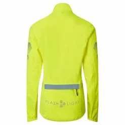 Flashlight Women's Waterproof Jacket -Deals Areon Store dhb Flashlight Womens Waterproof Jacket Jackets Fluro Yellow AW21 AL0336YELLOWUK 8 1
