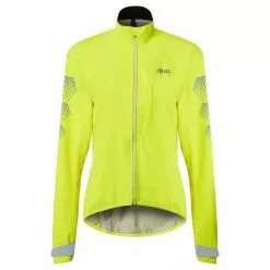 Flashlight Women's Waterproof Jacket -Deals Areon Store dhb Flashlight Womens Waterproof Jacket Jackets Fluro Yellow AW21 AL0336YELLOWUK 8