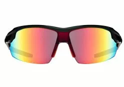 Omnicron Triple Lens Sunglasses -Deals Areon Store dhb Omnicron Triple Lens Sunglasses Sunglasses Black Red T9499ABLACK RED 0