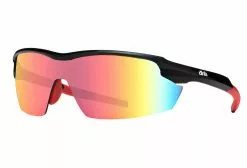 Omnicron Triple Lens Sunglasses -Deals Areon Store dhb Omnicron Triple Lens Sunglasses Sunglasses Black Red T9499ABLACK RED