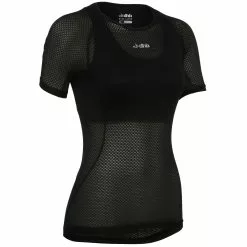 Women's Lightweight Mesh Short Sleeve Base Layer -Deals Areon Store dhb Women s Lightweight Mesh Short Sleeve Baselayer Base Layers Black SS16 NU0359 1