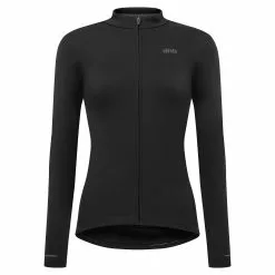 Women's Long Sleeve Thermal Jersey 14 Women's Long Sleeve Thermal Jersey -Deals Areon Store dhb Women s Long Sleeve Thermal Cycling Jersey Jerseys Black AW21 SK0368BLACKUK 8